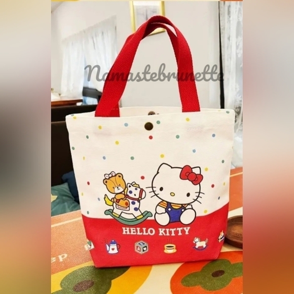 Hello Kitty Canvas Tote Bag - Picture 4 of 10